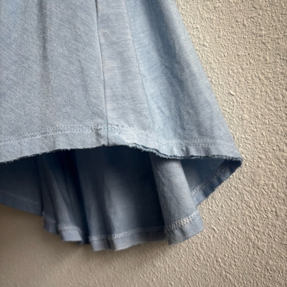 Z Supply The Vagabond Tank Light Blue Sleeveless Oversized Flowy Top - Picture 8 of 11